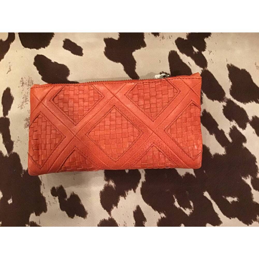 NEW AMSTERDAM HERITAGE women's mintjes wallet in orange